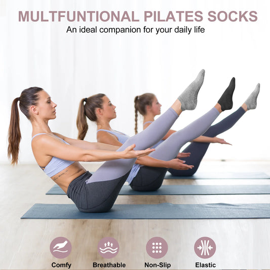 FlexHaven Pairs Women's Short Sports Socks