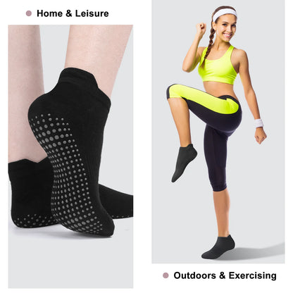 FlexHaven Pairs Women's Short Sports Socks