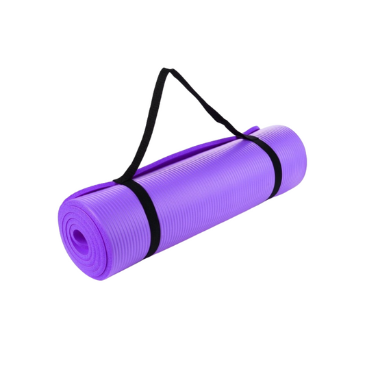15mm Extra Cushion Yoga Mat – Perfect for Home & Studio